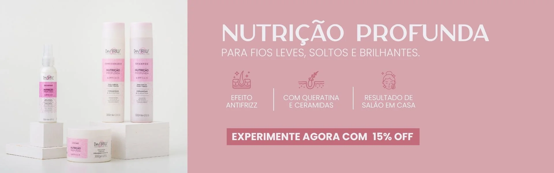 NUTRIÇÃO PROFUNDA - DE SIRIUS COSMETICOS