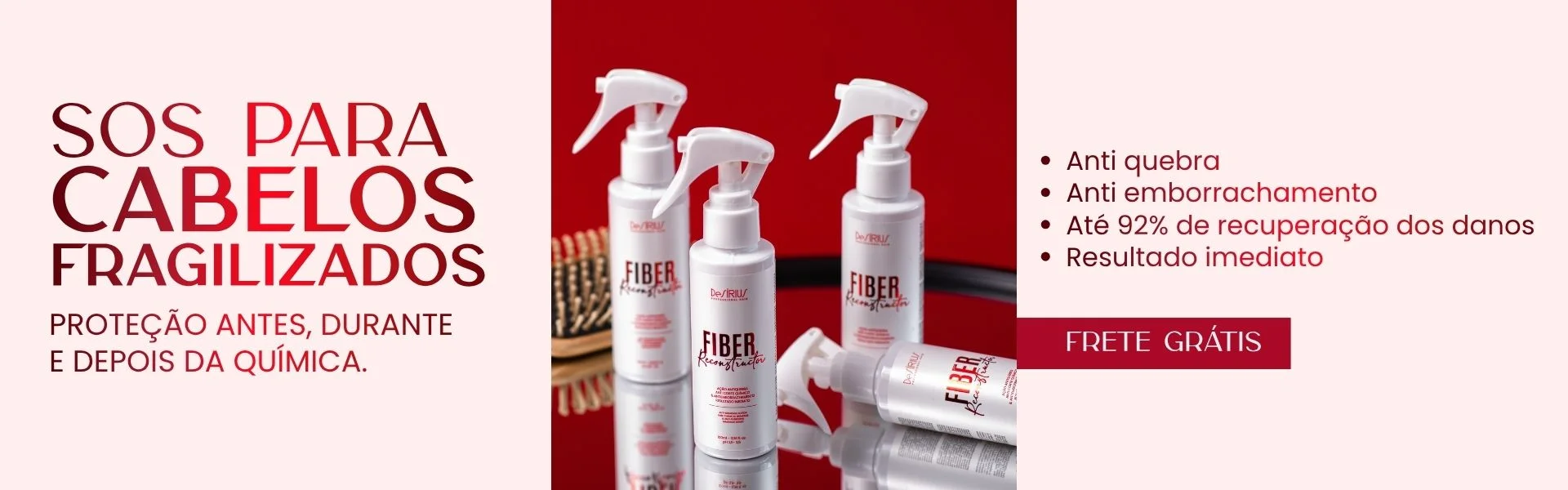 fiber-sos para cabelos danificados- desirius