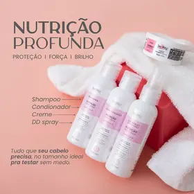 KIT TRAVEL SIZE NUTRIÇÃO PROFUNDA