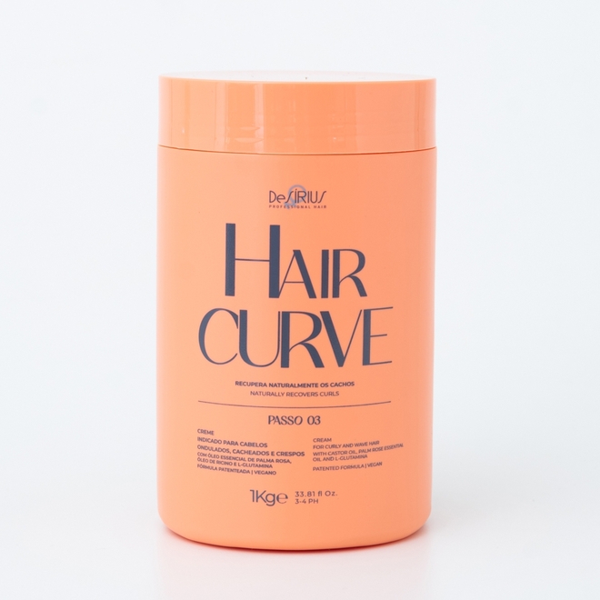CREME PROFISSIONAL HAIR CURVE 1G - CREME PROFISSIONAL HAIR CURVE 1KG ...
