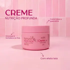 CREME NUTRIÇÃO PROFUNDA (ROSA) - 300gr