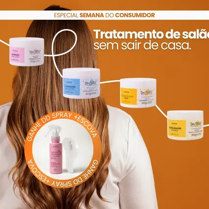 CAIXA CRONOGRAMA CAPILAR + ESCOVA
