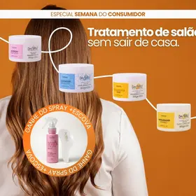 CAIXA CRONOGRAMA CAPILAR + ESCOVA